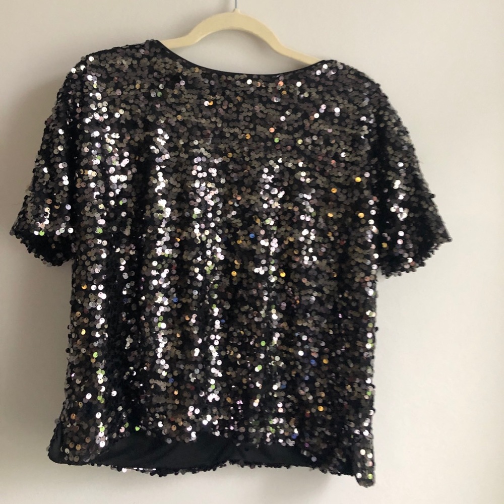 Sequin Top H&M